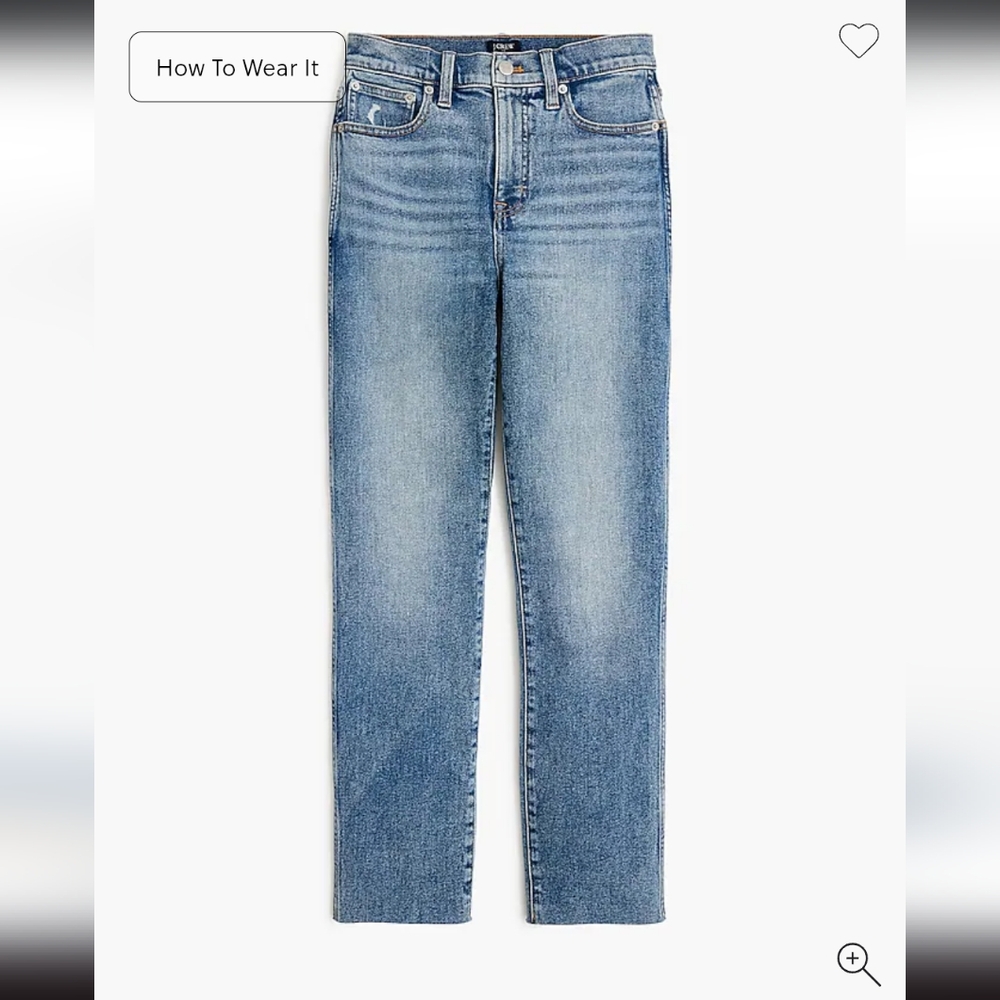 Classic vintage jean in all-day stretch
